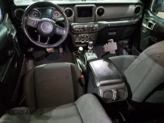 2021 Jeep Gladiator Willys with VIN 1C6HJTAG4ML556255, listed as a Copart auction lot 57143125 with 57,104 mi miles and Salvage title. Bid and sale history available at DreamBid. Image 8.
