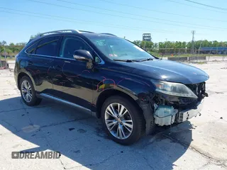 2014 Lexus RX 350 with VIN 2T2ZK1BA4EC134810, listed as a IAAI auction lot 41759146 with 120,832 mi miles. Bid and sale history available at carsss.com. Image 1.