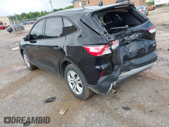 2020 Ford Escape S with VIN 1FMCU0F65LUA21111, listed as a IAAI auction lot 42371480 with 60,988 mi miles and . Bid and sale history available at DreamBid. Image 3.