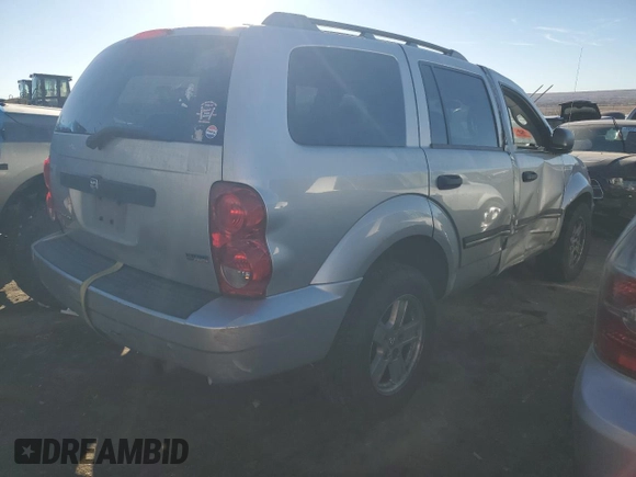 2008 Dodge Durango SLT with VIN 1D8HB48N58F155240, listed as a Copart auction lot 86967594 with 278,410 mi miles and Salvage Title. Bid and sale history available at carsss.com. Image 3.