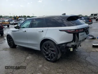 2020 Land Rover Range Rover Velar with VIN SALYU2EE3LA256194, listed as a Copart auction lot 56965895 with 49,073 mi miles and Salvage title. Bid and sale history available at DreamBid. Image 2.
