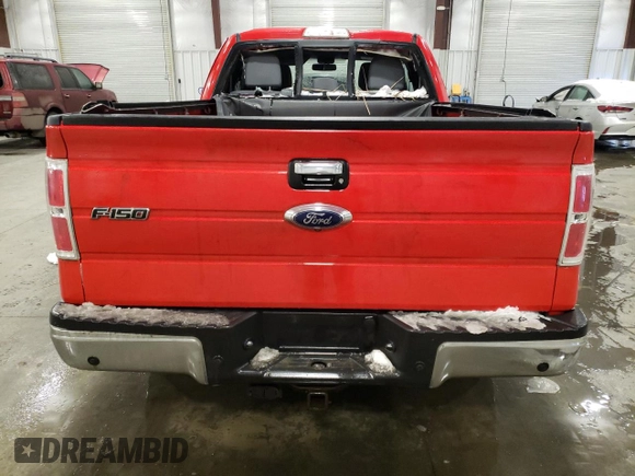 2014 Ford F-150 XL with VIN 1FTFX1ET6EFB01479, listed as a Copart auction lot 41887725 with 128,882 mi miles and Non Repairable. Bid and sale history available at carsss.com. Image 6.