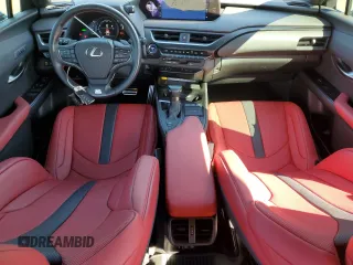 2022 Lexus UX 250h F Sport with VIN JTHR9JBH6N2054435, listed as a Copart auction lot 45687975 with 12,615 mi miles and Clean Title. Bid and sale history available at DreamBid. Image 8.