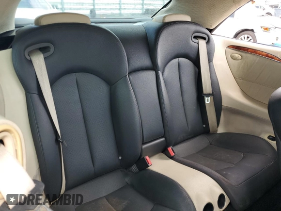 2005 Mercedes-Benz CLK 500 with VIN WDBTK75G65T040674, listed as a Copart auction lot 59931775 with 672 mi miles and Clean title. Bid and sale history available at DreamBid. Image 10.
