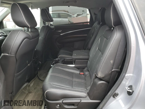 2017 Acura MDX Sport Hybrid w/Advance Pkg with VIN 5FRYD7H74HB001746, listed as a Copart auction lot 66066562 with 47,204 mi miles. Bid and sale history available at carsss.com. Image 6.