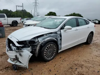 2018 Ford Fusion Titanium с VIN 3FA6P0D90JR168419, выставлен на аукционе Copart как лот 56368705 с пробегом 95 006 миль миль и Списание • Salvage title. История ставок и продаж доступна на DreamBid. Изображение 1.
