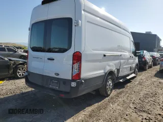 2023 Ford Transit Cargo z VIN 1FTBW3X84PKB21441, wystawiony jako Copart lot #54926995 z przebiegiem 56 038 mil mil oraz Szkoda całkowita • Salvage title. Historia ofert i sprzedaży dostępna na DreamBid. Obrazek 3.