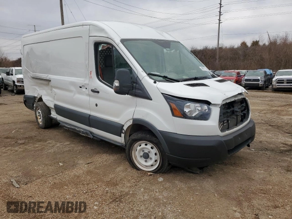 2018 Ford Transit с VIN 1FTYE2CM8JKB52614, выставлен на аукционе Copart как лот 84017114 с пробегом 32 346 миль миль и Чистый • Clean title. История ставок и продаж доступна на DreamBid. Изображение 4.
