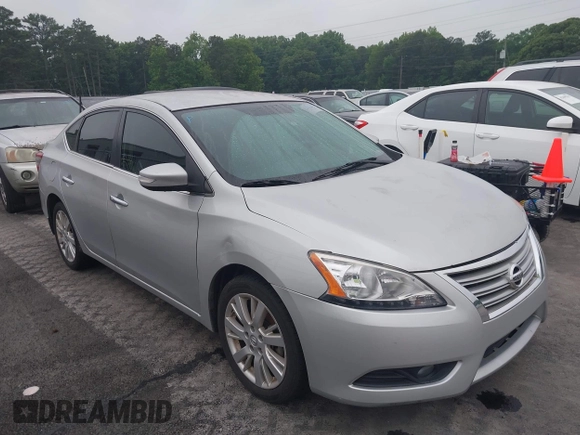 2013 Nissan Sentra FE+ S with VIN 3N1AB7AP5DL668634, listed as a IAAI auction lot 42228686 with 98,024 mi miles and . Bid and sale history available at DreamBid. Image 1.