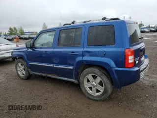 2010 Jeep Patriot Limited z VIN 1J4NF4GB7AD511776, wystawiony jako Copart lot #58195055 z przebiegiem 107 056 mil mil oraz Szkoda całkowita • Salvage title. Historia ofert i sprzedaży dostępna na DreamBid. Obrazek 2.
