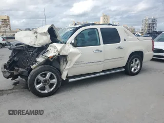 2013 Chevrolet Avalanche LTZ with VIN 3GNMCGE06DG321043, listed as a Copart auction lot 48144995 with Not provided miles and Salvage title. Bid and sale history available at DreamBid. Image 1.
