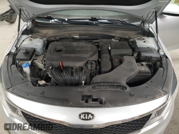 2017 Kia Optima LX with VIN 5XXGT4L39HG148788, listed as a Copart auction lot 59175675 with 89,226 mi miles and Salvage title. Bid and sale history available at DreamBid. Image 11.