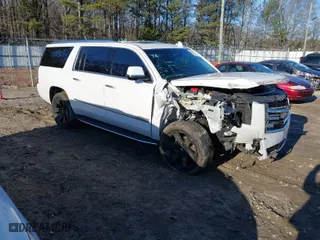 2018 Cadillac Escalade ESV Luxury with VIN 1GYS4HKJXJR348977, listed as a IAAI auction lot 41426954 with NaN miles. Bid and sale history available at carsss.com. Image 1.
