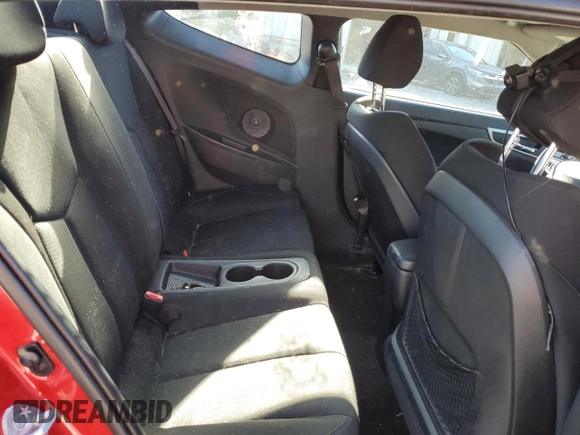 2013 Hyundai Veloster w/Black Int with VIN KMHTC6AD2DU126699, listed as a Copart auction lot 57329805 with 85,303 mi miles and Salvage title. Bid and sale history available at DreamBid. Image 10.