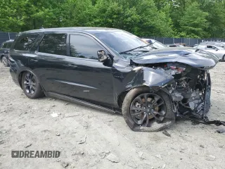 2022 Dodge Durango R/T with VIN 1C4SDJCT3NC231327, listed as a Copart auction lot 56165565 with 61,456 mi miles and Salvage title. Bid and sale history available at DreamBid. Image 4.