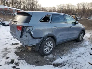 2020 Kia Sorento LX with VIN 5XYPG4A50LG629090, listed as a Copart auction lot 89159105 with 100,089 mi miles and Salvage Title. Bid and sale history available at DreamBid. Image 3.