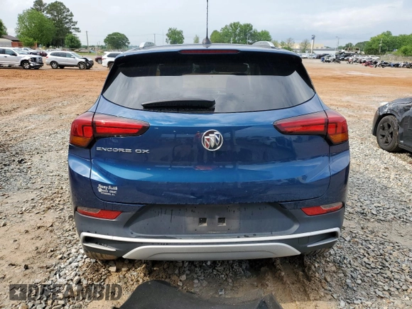 2021 Buick Encore GX Select z VIN KL4MMDS29MB072802, wystawiony jako Copart lot #53917295 z przebiegiem 61 716 mil mil oraz Szkoda całkowita • Salvage title. Historia ofert i sprzedaży dostępna na DreamBid. Obrazek 6.