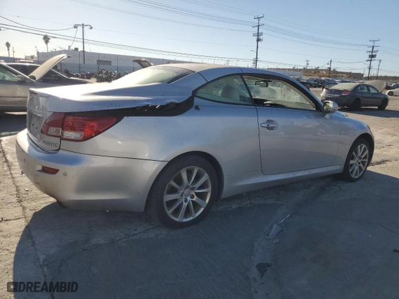2010 Lexus IS 250C with VIN JTHFF2C2XA2508515, listed as a Copart auction lot 77016594 with 155,231 mi miles and Salvage Title. Bid and sale history available at carsss.com. Image 3.