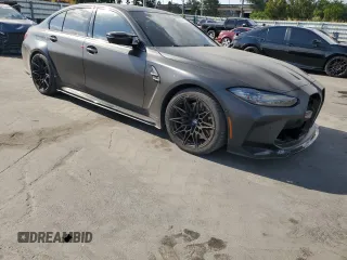 2023 BMW M3 Competition xDrive z VIN WBS43AY07PFR10800, wystawiony jako Copart lot #50604115 z przebiegiem 15 898 mil mil oraz Czysty tytuł • Clean title. Historia ofert i sprzedaży dostępna na DreamBid. Obrazek 4.