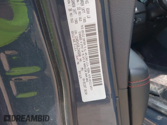 2018 Dodge Durango GT z VIN 1C4RDHDG8JC403208, wystawiony jako IAAI lot #42067820 z przebiegiem 165 256 mil mil oraz . Historia ofert i sprzedaży dostępna na DreamBid. Obrazek 9.