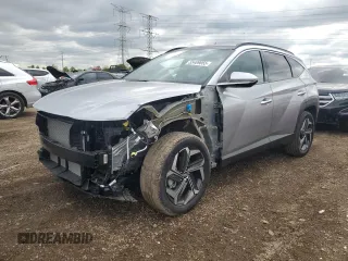 2024 Hyundai Tucson Limited z VIN 5NMJECDE8RH309659, wystawiony jako Copart lot #55489055 z przebiegiem 3 058 mil mil oraz Szkoda całkowita • Salvage title. Historia ofert i sprzedaży dostępna na DreamBid. Obrazek 1.