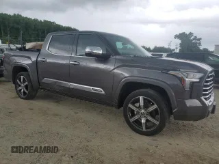 2022 Toyota Tundra Capstone Hybrid with VIN 5TFVC5DB7NX006902, listed as a Copart auction lot 66089944 with 56,131 mi miles and Salvage title. Bid and sale history available at DreamBid. Image 4.