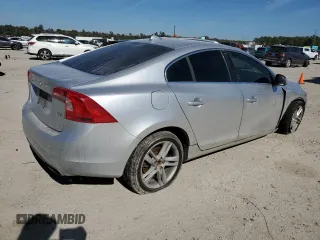 2015 Volvo S60 T5 Drive-E Premier with VIN YV140MFK7F2355479, listed as a Copart auction lot 39203714 with 106,920 mi miles. Bid and sale history available at carsss.com. Image 3.