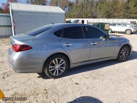 2018 Infiniti Q70 3.7 LUXE with VIN JN1BY1AP9JM180904, listed as a Copart auction lot 83427314 with NaN miles and Salvage Title. Bid and sale history available at carsss.com. Image 3.