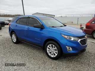 2019 Chevrolet Equinox LS with VIN 3GNAXHEV0KS570022, listed as a Copart auction lot 51058875 with 44,614 mi miles and Salvage Title. Bid and sale history available at carsss.com. Image 4.