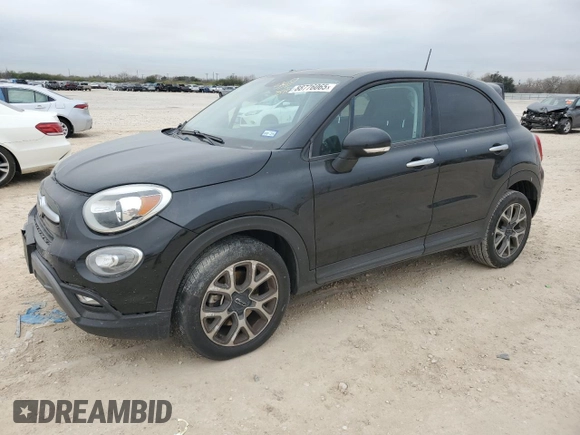 2018 FIAT 500X Urbana Edition with VIN ZFBCFXCB1JP672405, listed as a Copart auction lot 88776065 with 113,733 mi miles and Salvage Title. Bid and sale history available at carsss.com. Image 1.