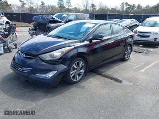 2014 Hyundai Elantra SE with VIN KMHDH4AE3EU134475, listed as a IAAI auction lot 41813247 with 107,889 mi miles. Bid and sale history available at carsss.com. Image 17.