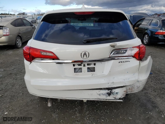 2015 Acura RDX with VIN 5J8TB3H30FL003089, listed as a Copart auction lot 84899384 with 89,518 mi miles and Salvage Title. Bid and sale history available at carsss.com. Image 6.