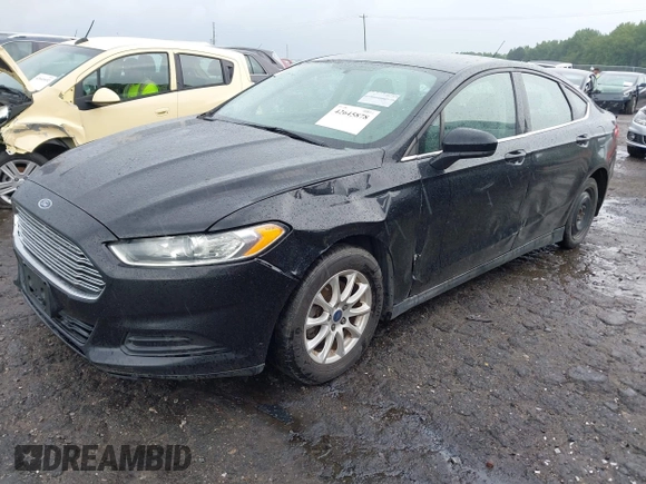 2016 Ford Fusion S z VIN 3FA6P0G70GR255496, wystawiony jako IAAI lot #42645878 z przebiegiem 198 899 mil mil oraz . Historia ofert i sprzedaży dostępna na DreamBid. Obrazek 2.