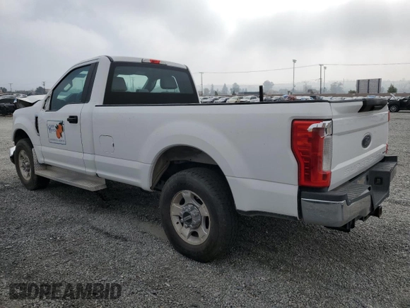 2017 Ford F-250 XL with VIN 1FTBF2A6XHEE32955, listed as a Copart auction lot 43188895 with 170,418 mi miles and Salvage title. Bid and sale history available at DreamBid. Image 2.