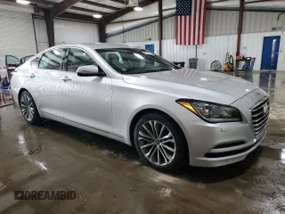 2017 Genesis G80 3.8L z VIN KMHGN4JE3HU191673, wystawiony jako Copart lot #61449175 z przebiegiem 105 267 mil mil oraz Czysty tytuł • Clean title. Historia ofert i sprzedaży dostępna na DreamBid. Obrazek 4.