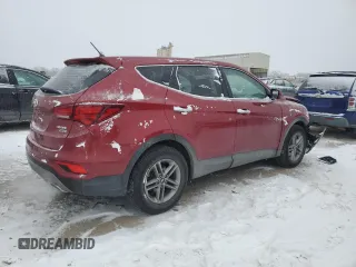 2018 Hyundai Santa Fe 2.4L z VIN 5XYZTDLB0JG547428, wystawiony jako Copart lot #45593005 z przebiegiem 51 394 mil mil oraz Szkoda całkowita • Salvage title. Historia ofert i sprzedaży dostępna na DreamBid. Obrazek 3.