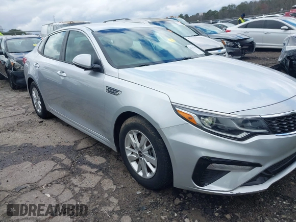 2019 Kia Optima LX with VIN 5XXGT4L36KG277787, listed as a IAAI auction lot 41717389 with 51,810 mi miles and . Bid and sale history available at carsss.com. Image 6.