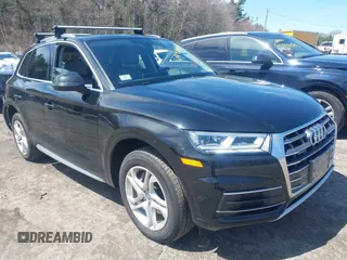 2018 Audi Q5 Premium Plus with VIN WA1BNAFY9J2141646, listed as a IAAI auction lot 41996459 with 55,311 mi miles. Bid and sale history available at carsss.com. Image 1.