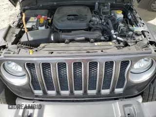 2021 Jeep Wrangler Unlimited Sahara с VIN 1C4HJXEN2MW645748, выставлен на аукционе Copart как лот 56001495 с пробегом 88 737 миль миль и Списание • Salvage title. История ставок и продаж доступна на DreamBid. Изображение 11.