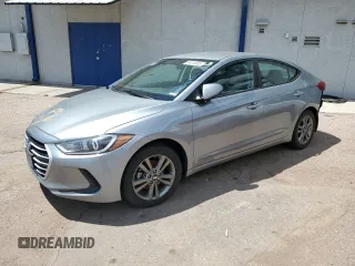 2017 Hyundai Elantra Limited with VIN 5NPD84LFXHH007134, listed as a Copart auction lot 54413955 with 65,170 mi miles and Salvage title. Bid and sale history available at DreamBid. Image 1.