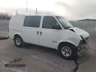 2002 Chevrolet Astro Cargo Van with VIN 1GCDM19X22B137234, listed as a Copart auction lot 84251894 with 229,880 mi miles and Salvage Title. Bid and sale history available at carsss.com. Image 4.