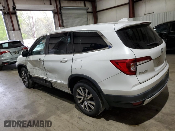 2020 Honda Pilot EX-L with VIN 5FNYF5H58LB020257, listed as a Copart auction lot 50732765 with 50,741 mi miles and Salvage Title. Bid and sale history available at carsss.com. Image 2.