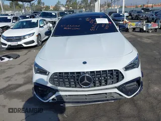 2021 Mercedes-Benz CLA 45 AMG with VIN W1K5J5DB4MN206125, listed as a IAAI auction lot 40928985 with 34,410 mi miles and . Bid and sale history available at DreamBid. Image 6.