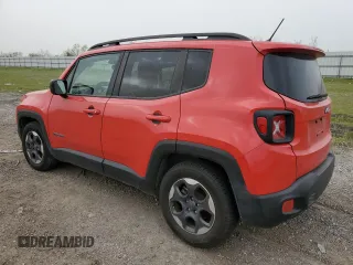2017 Jeep Renegade Sport with VIN ZACCJAAB3HPF74288, listed as a Copart auction lot 49196735 with 42,468 mi miles and Salvage Title. Bid and sale history available at DreamBid. Image 2.