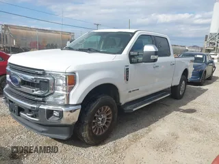 2021 Ford Super Duty F-250 SRW XL with VIN 1FT7W2BT9MEC80591, listed as a IAAI auction lot 41477749 with 32,034 mi miles. Bid and sale history available at carsss.com. Image 18.