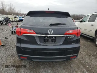 2015 Acura RDX Tech Pkg with VIN 5J8TB4H53FL016152, listed as a Copart auction lot 87653105 with 117,478 mi miles and Salvage Title. Bid and sale history available at carsss.com. Image 6.