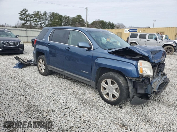 2016 GMC Terrain SLE with VIN 2GKFLSEK2G6169904, listed as a Copart auction lot 44773945 with 102,682 mi miles and Salvage Title. Bid and sale history available at DreamBid. Image 4.
