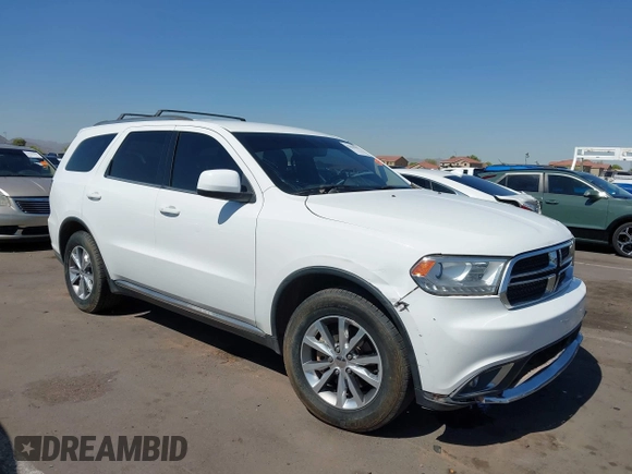 2015 Dodge Durango Limited with VIN 1C4RDJDG0FC795602, listed as a IAAI auction lot 42454633 with Not provided miles and . Bid and sale history available at DreamBid. Image 1.