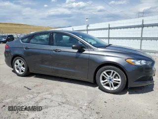 2018 Ford Fusion SE with VIN 3FA6P0HD2JR161180, listed as a Copart auction lot 65741655 with 152,972 mi miles and Clean title. Bid and sale history available at DreamBid. Image 4.