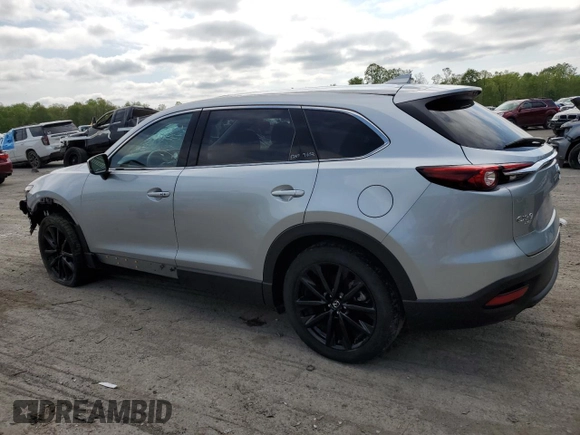 2023 Mazda CX-9 Touring Plus with VIN JM3TCBAY1P0659517, listed as a Copart auction lot 56396565 with 50,544 mi miles and Salvage title. Bid and sale history available at DreamBid. Image 2.